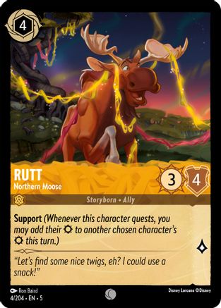 Rutt - Northern Moose (4/204) [Shimmering Skies] - Deck Out Gaming