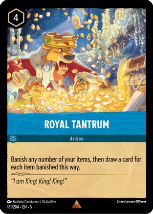 Royal Tantrum (161/204) [Shimmering Skies] - Deck Out Gaming