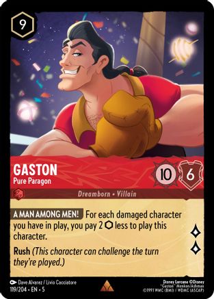 Gaston - Pure Paragon (119/204) [Shimmering Skies] - Deck Out Gaming