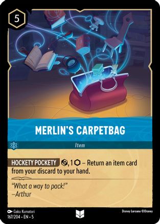 Merlin's Carpetbag (167/204) [Shimmering Skies] - Deck Out Gaming