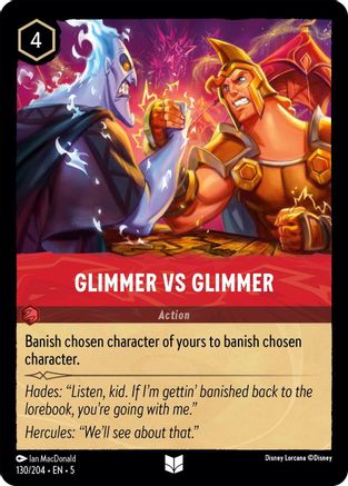 Glimmer vs Glimmer (130/204) [Shimmering Skies] - Deck Out Gaming