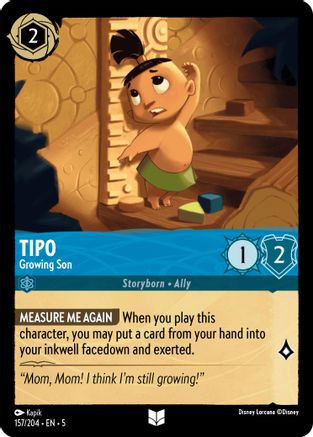 Tipo - Growing Son (157/204) [Shimmering Skies] - Deck Out Gaming