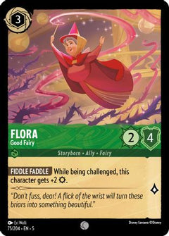 Flora - Good Fairy (75/204) [Shimmering Skies] Cold Foil - Deck Out Gaming