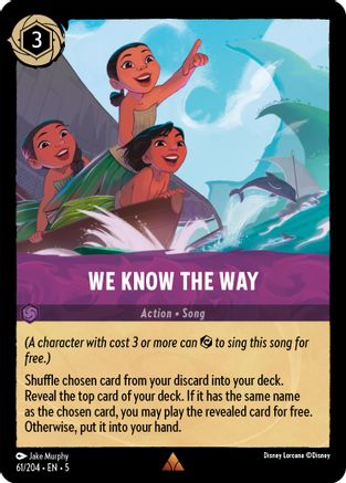 We Know the Way (61/204) [Shimmering Skies] - Deck Out Gaming