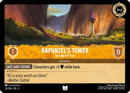 Rapunzel's Tower - Secluded Prison (33/204) [Shimmering Skies] - Deck Out Gaming