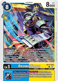 Beowolfmon (BT17-026) [Secret Crisis] - Deck Out Gaming