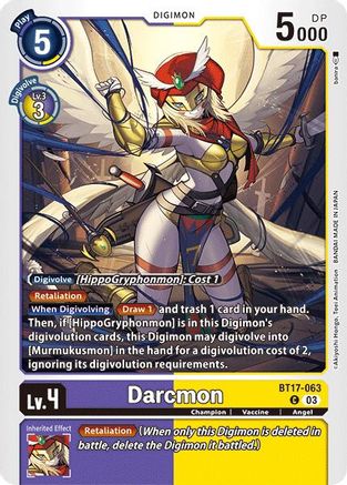 Darcmon (BT17-063) [Secret Crisis] - Deck Out Gaming