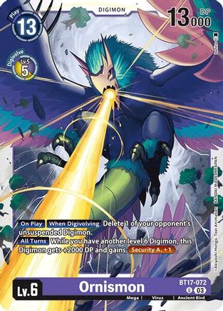 Ornismon (BT17-072) [Secret Crisis] - Deck Out Gaming