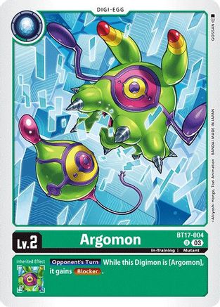 Argomon - BT17-004 (BT17-004) [Secret Crisis] - Deck Out Gaming