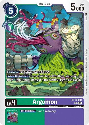 Argomon - BT17-045 (BT17-045) [Secret Crisis] - Deck Out Gaming