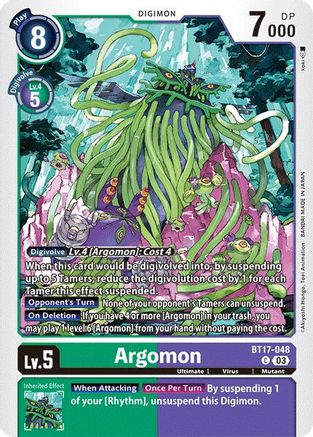 Argomon - BT17-048 (BT17-048) [Secret Crisis] - Deck Out Gaming