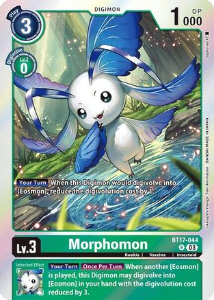 Morphomon (BT17-044) [Secret Crisis] Foil - Deck Out Gaming