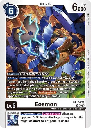 Eosmon - BT17-075 (BT17-075) [Secret Crisis] - Deck Out Gaming