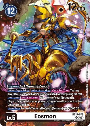 Eosmon - BT17-076 (BT17-076) [Secret Crisis] Foil - Deck Out Gaming