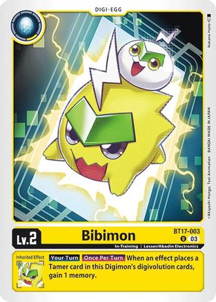 Bibimon (BT17-003) [Secret Crisis] - Deck Out Gaming