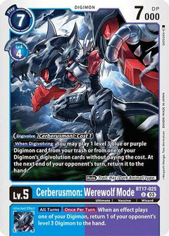 Cerberusmon: Werewolf Mode (BT17-025) [Secret Crisis] - Deck Out Gaming