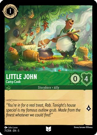 Little John - Camp Cook (71/204) [Shimmering Skies] - Deck Out Gaming