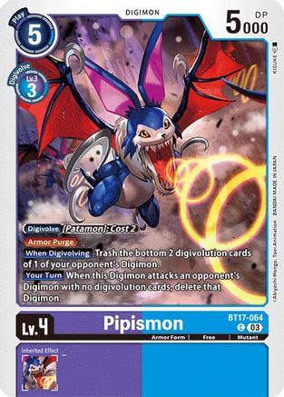 Pipismon (BT17-064) [Secret Crisis] - Deck Out Gaming