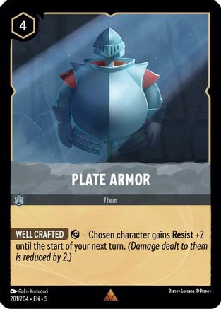 Plate Armor (201/204) [Shimmering Skies] - Deck Out Gaming