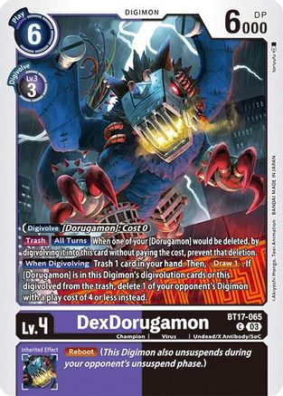 DexDorugamon (BT17-065) [Secret Crisis] - Deck Out Gaming