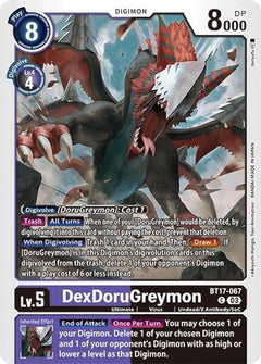 DexDoruGreymon (BT17-067) [Secret Crisis] - Deck Out Gaming