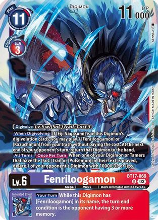 Fenriloogamon (BT17-069) [Secret Crisis] Foil - Deck Out Gaming