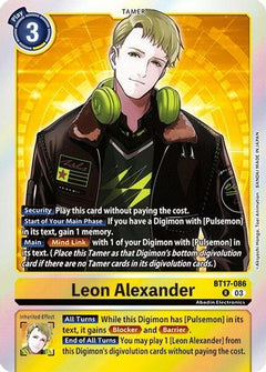 Leon Alexander (BT17-086) [Secret Crisis] Foil - Deck Out Gaming