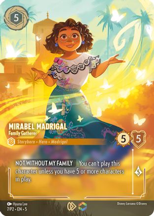 Mirabel Madrigal - Family Gatherer (Store Championship) (7) [Disney Lorcana Promo Cards] Holofoil - Deck Out Gaming