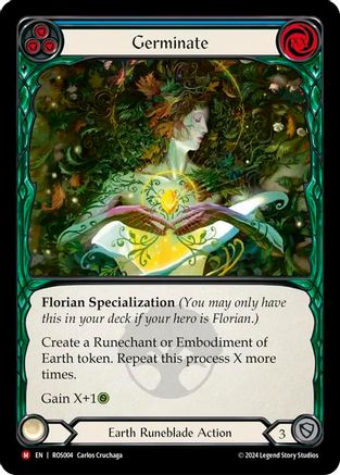 Germinate (ROS004) [Rosetta] Rainbow Foil - Deck Out Gaming