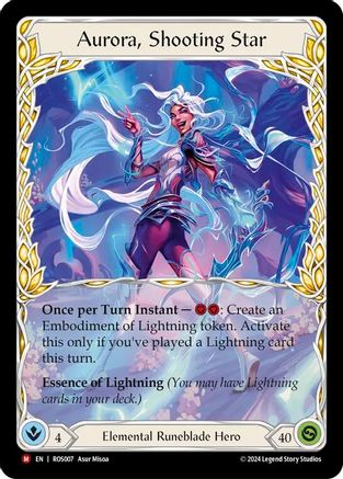 Aurora, Shooting Star (ROS007) [Rosetta] - Deck Out Gaming