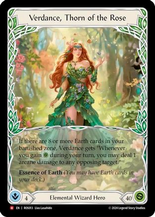 Verdance, Thorn of the Rose (ROS013) [Rosetta] - Deck Out Gaming