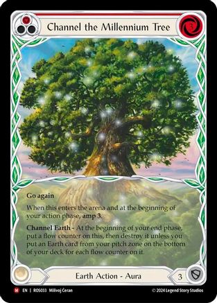 Channel the Millennium Tree (ROS033) [Rosetta] Rainbow Foil - Deck Out Gaming