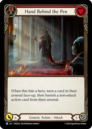 Hand Behind the Pen (ROS220) [Rosetta] - Deck Out Gaming