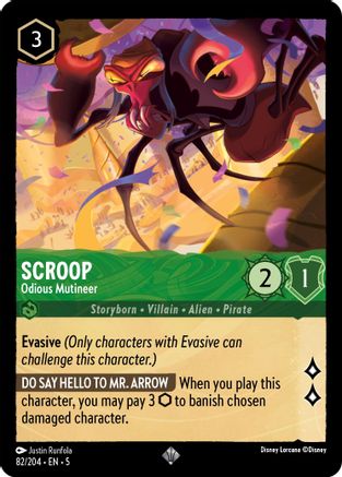 Scroop - Odious Mutineer (82/204) [Shimmering Skies] - Deck Out Gaming