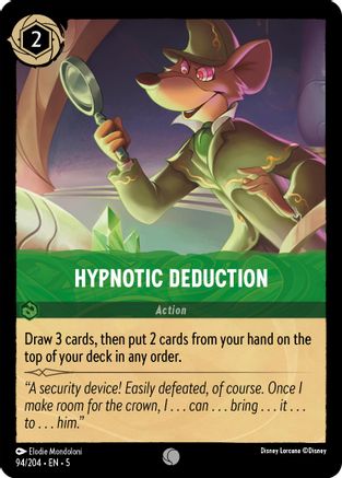 Hypnotic Deduction (94/204) [Shimmering Skies] - Deck Out Gaming