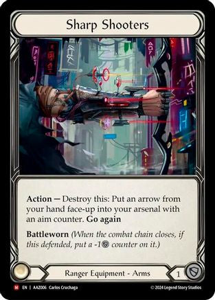 Sharp Shooters (AAZ006) [Armory Deck: Azalea] Rainbow Foil - Deck Out Gaming