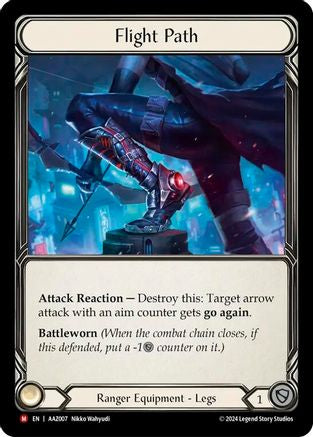 Flight Path (AAZ007) [Armory Deck: Azalea] Rainbow Foil - Deck Out Gaming