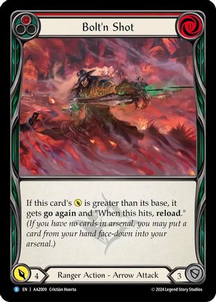 Bolt'n' Shot (Red) (AAZ009) [Armory Deck: Azalea] - Deck Out Gaming