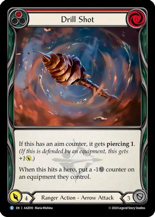 Drill Shot (Red) (AAZ010) [Armory Deck: Azalea] - Deck Out Gaming