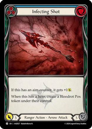 Infecting Shot (Blue) (AAZ027) [Armory Deck: Azalea] - Deck Out Gaming