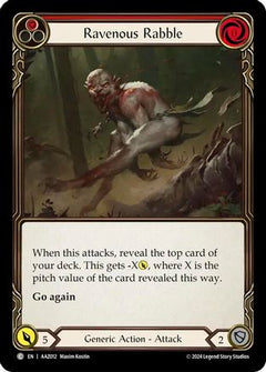 Ravenous Rabble (Red) (AAZ012) [Armory Deck: Azalea] - Deck Out Gaming