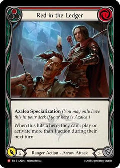 Red in the Ledger (AAZ013) [Armory Deck: Azalea] - Deck Out Gaming