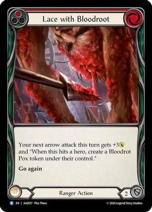 Lace with Bloodrot (AAZ017) [Armory Deck: Azalea] - Deck Out Gaming