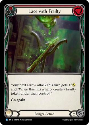 Lace with Frailty (AAZ018) [Armory Deck: Azalea] - Deck Out Gaming