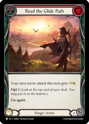 Read the Glide Path (Red) (AAZ021) [Armory Deck: Azalea] - Deck Out Gaming