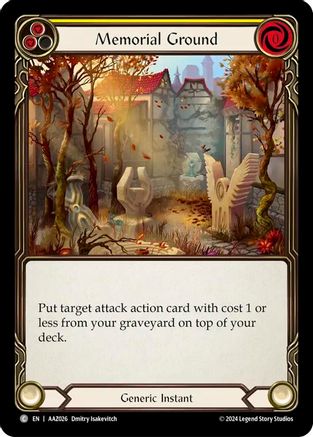 Memorial Ground (AAZ026) [Armory Deck: Azalea] - Deck Out Gaming