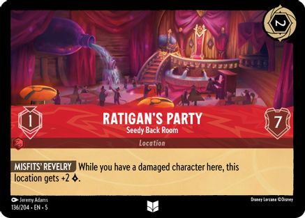 Ratigan's Party - Seedy Back Room (136/204) [Shimmering Skies] - Deck Out Gaming