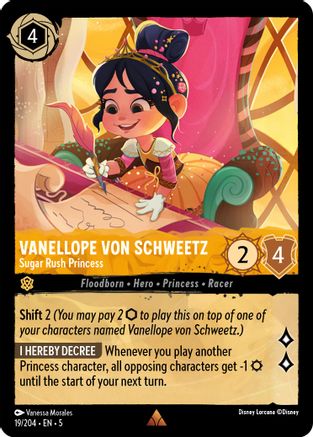 Vanellope von Schweetz - Sugar Rush Princess (19/204) [Shimmering Skies] - Deck Out Gaming