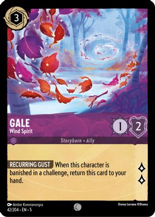 Gale - Wind Spirit (42/204) [Shimmering Skies] - Deck Out Gaming