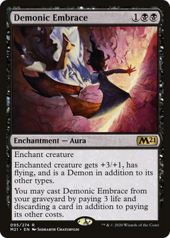 Demonic Embrace (95) [Core Set 2021] - Deck Out Gaming